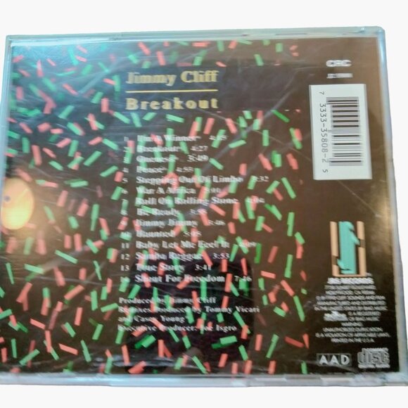 Jimmy Cliff Breakout Roots reggae 1992 CD - Picture 5 of 5